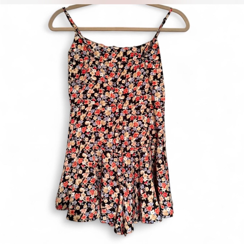 Floral Spaghetti Strap Dress